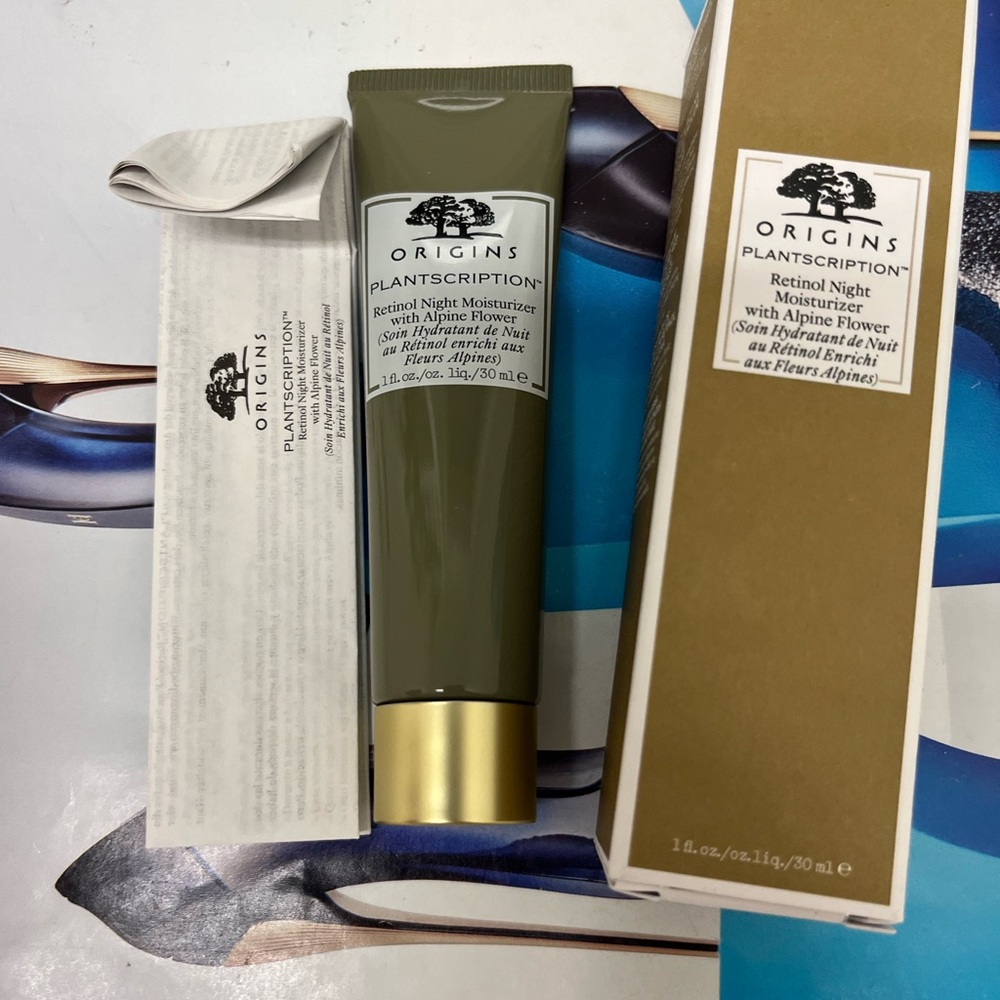 Origins Plantscription Retinol Night Moisturizer With Alpine Flower 1oz/30ml $84
